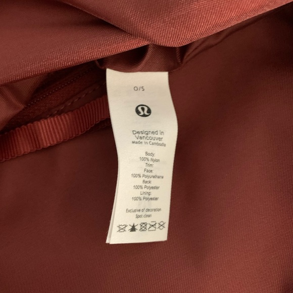 lululemon All Night Festival Bag *5L Date Brown New NWT - Picture 11 of 16